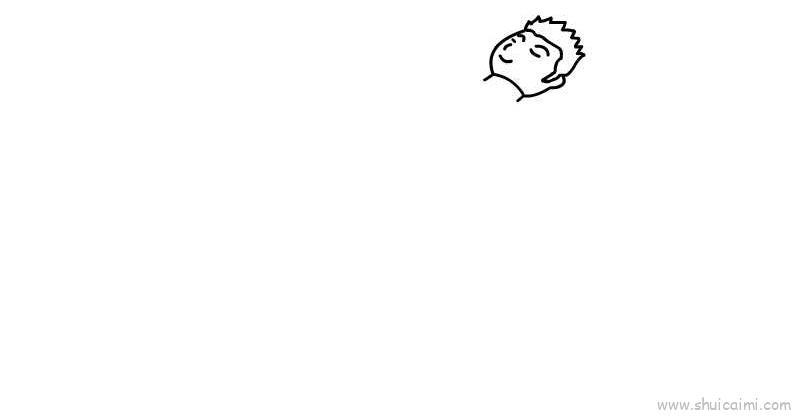 睡袋儿童画怎么画 睡袋简笔画简单