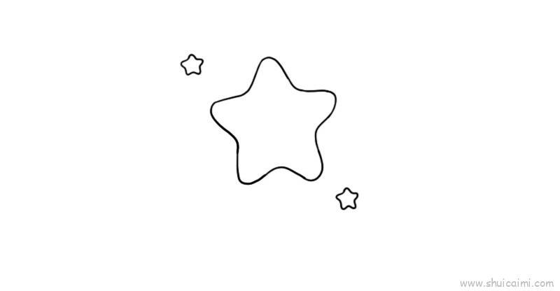 五角星儿童画怎么画 五角星简笔画顺序