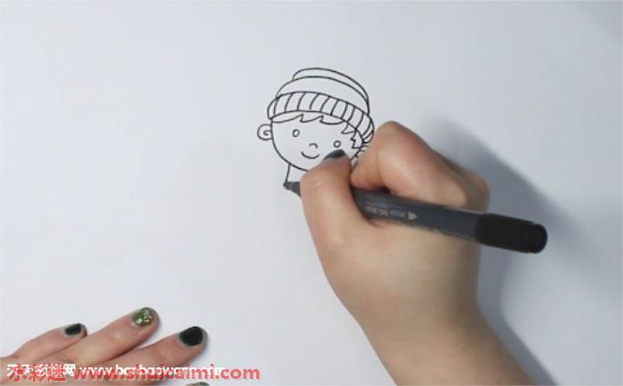 滑冰怎么画 滑冰简笔画简单又漂亮彩色