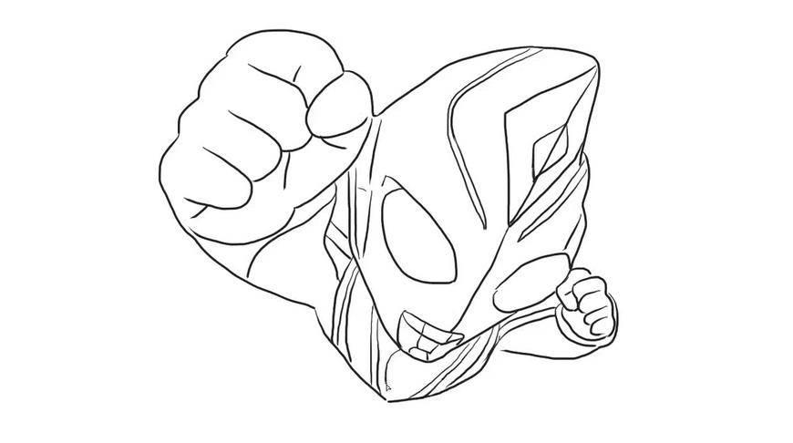 奥特曼的简笔画 奥特曼的简笔画儿童版