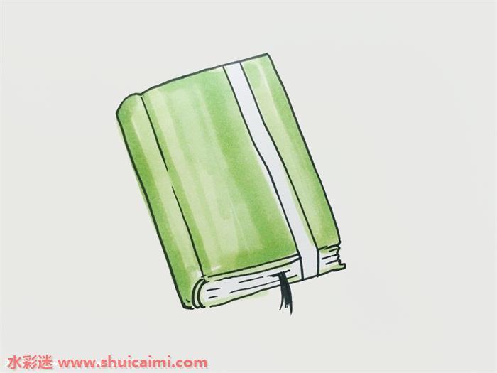 本子简笔画怎么画图片大全彩色