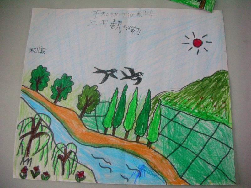 春天简笔画 春天简笔画简单又漂亮