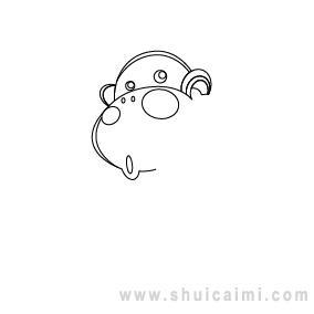 猴子彩色简笔画怎么画 猴子彩色简笔画画法