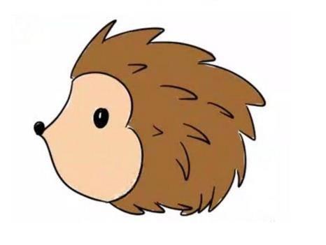 小刺猬简笔画 小刺猬简笔画幼儿