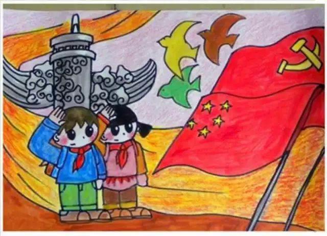 北京天安门简笔画 天安城门图片简笔画涂色