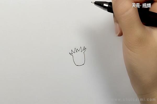 菊花简笔画怎么画 菊花简笔画步骤