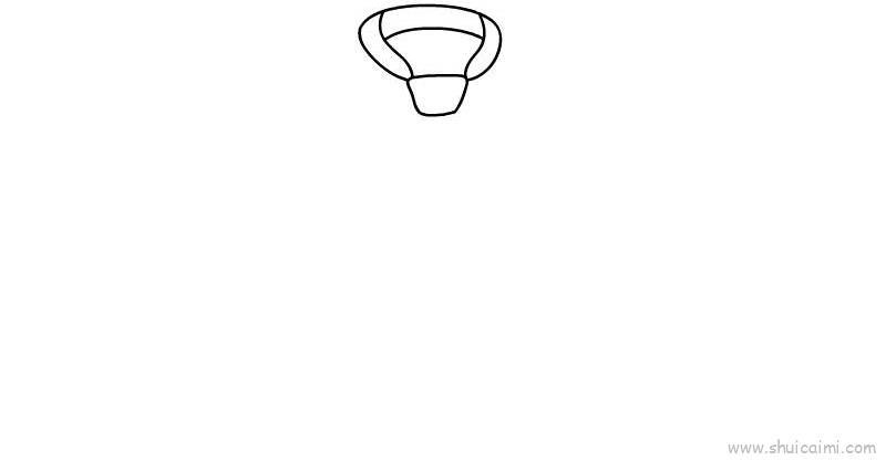 领带儿童画怎么画 领带简笔画图片