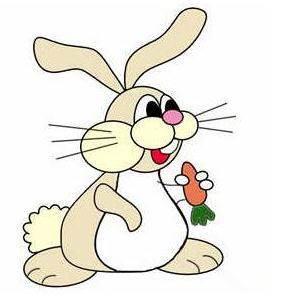 小白兔简笔画 小白兔简笔画彩色