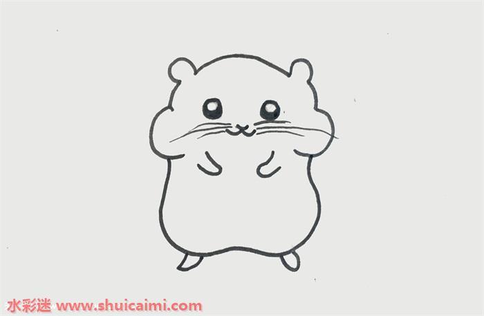 仓鼠怎么画 仓鼠简笔画漂亮彩色