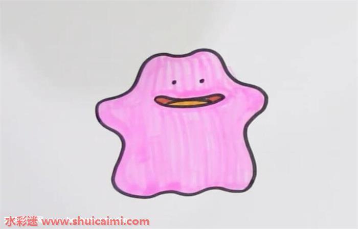 百变怪怎么画 百变怪简笔画简单易画