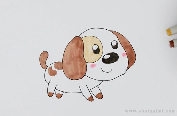 狗简笔画怎么画 狗简笔画好看