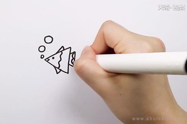 三角形动物简笔画怎么画 三角形动物简笔画画法