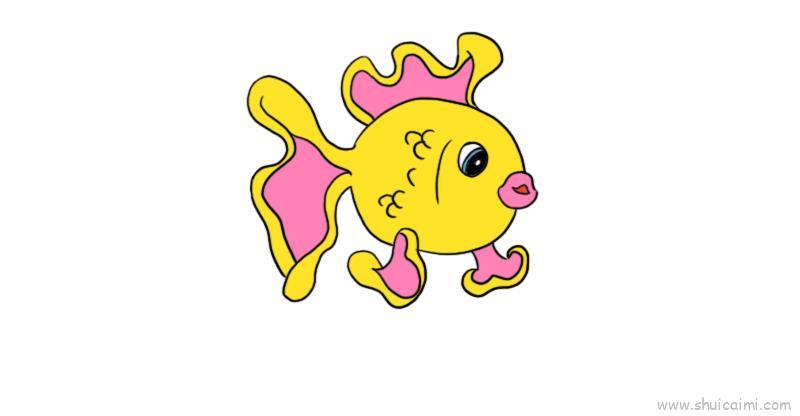 鱼大图儿童画怎么画 鱼大图简笔画简单又好看