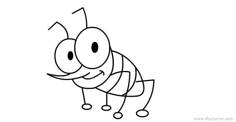 蚊子可爱儿童画怎么画 蚊子可爱简笔画简单又好看