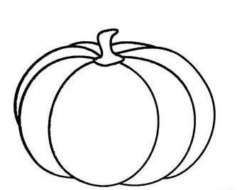 南瓜的简笔画图片大全 南瓜的简笔画图片大全可爱