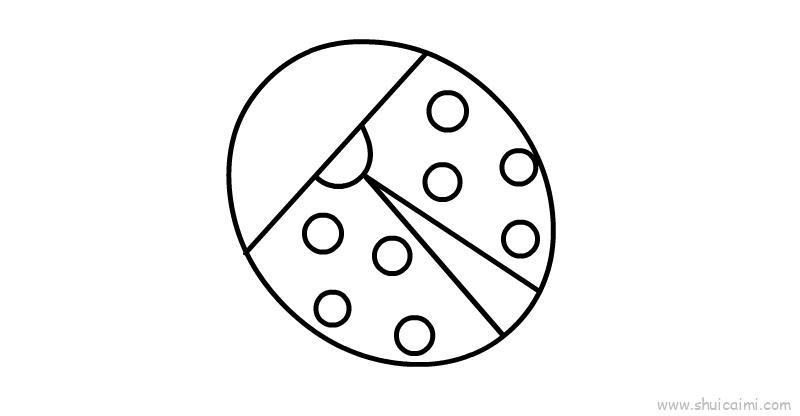 瓢虫儿童画怎么画 瓢虫简笔画步骤