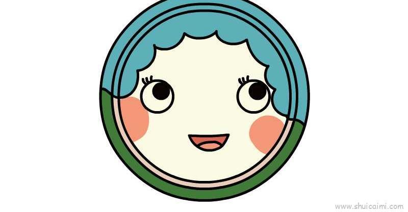 盘子创意儿童画怎么画 盘子简笔画图片