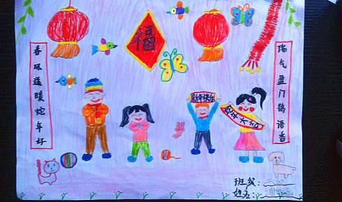 春节简笔画简单又漂亮2023 春节简笔画怎么画