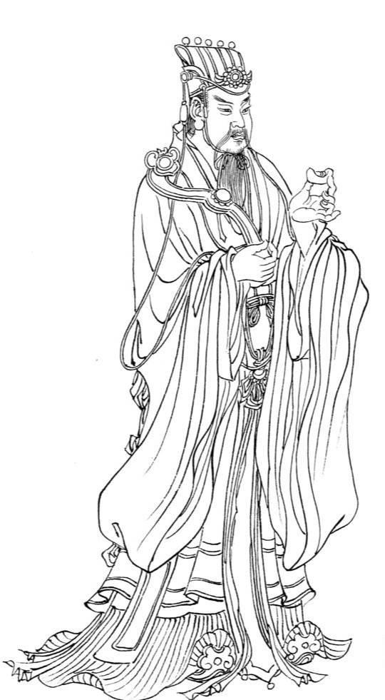 禄星简笔画怎么画 眀星简笔画