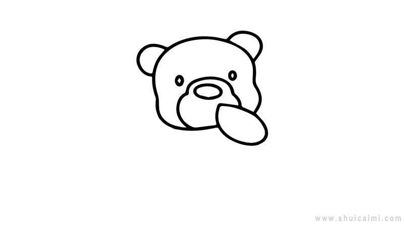 小熊简笔画怎么画 小熊简笔画图片