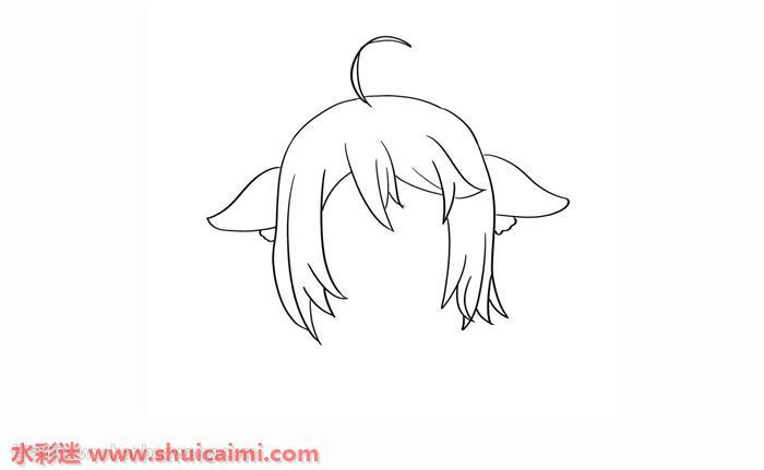 涂山红红怎么画 涂山红红简笔画简单易画