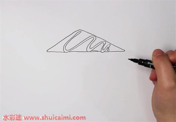 三明治怎么画 三明治简笔画图片带颜色