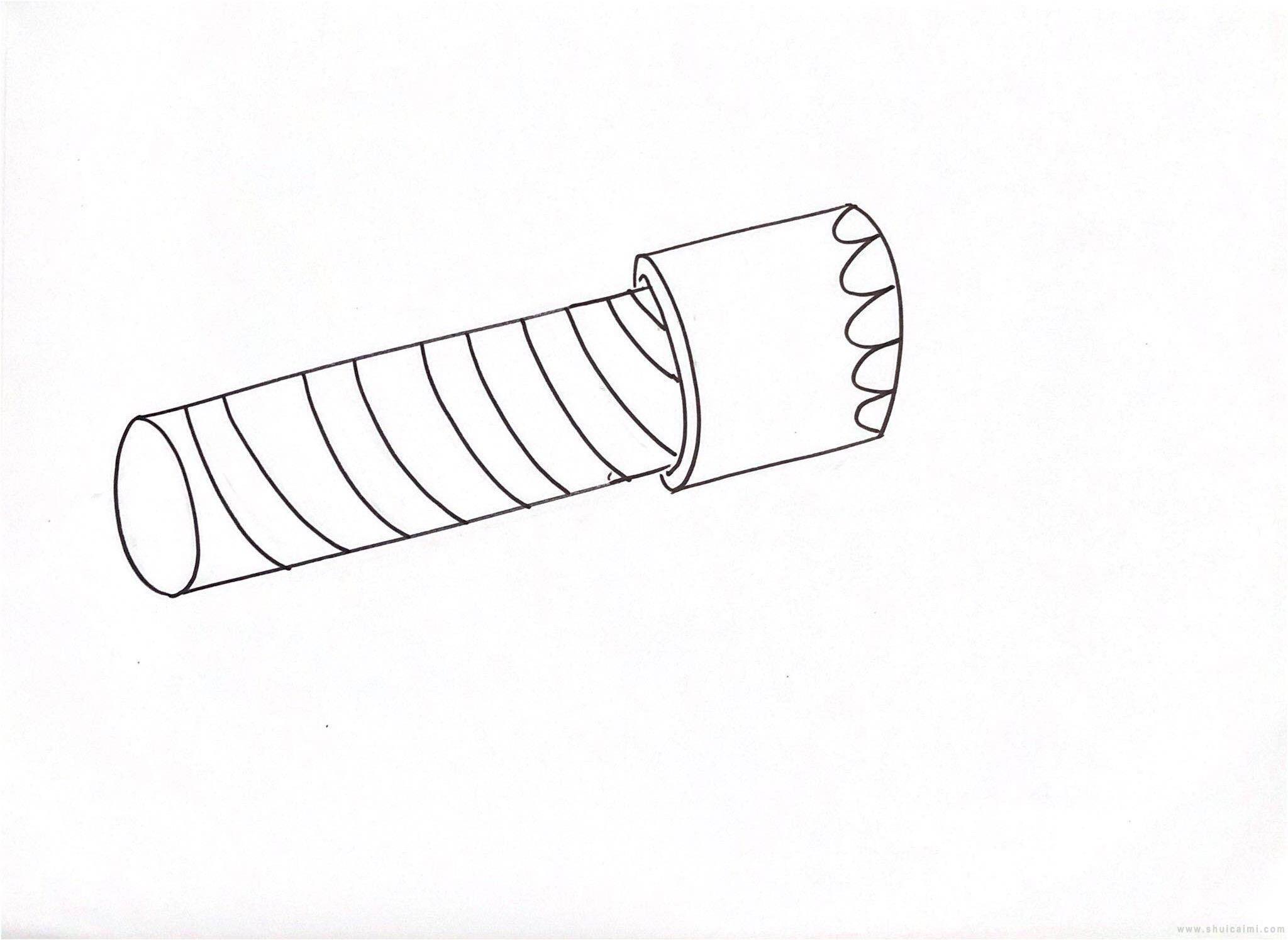 万花筒简笔画怎么画 万花筒简笔画步骤