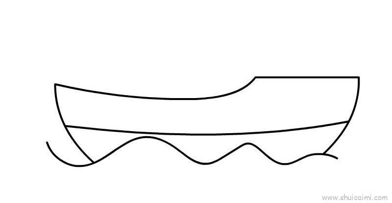 轮船儿童画怎么画 轮船简笔画画法