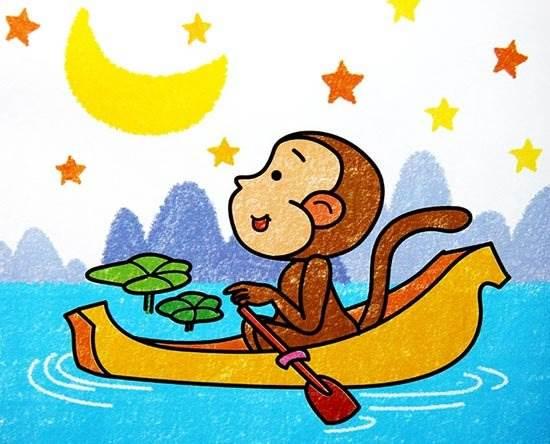 猴子简笔画图片大全 猴子简笔画图片