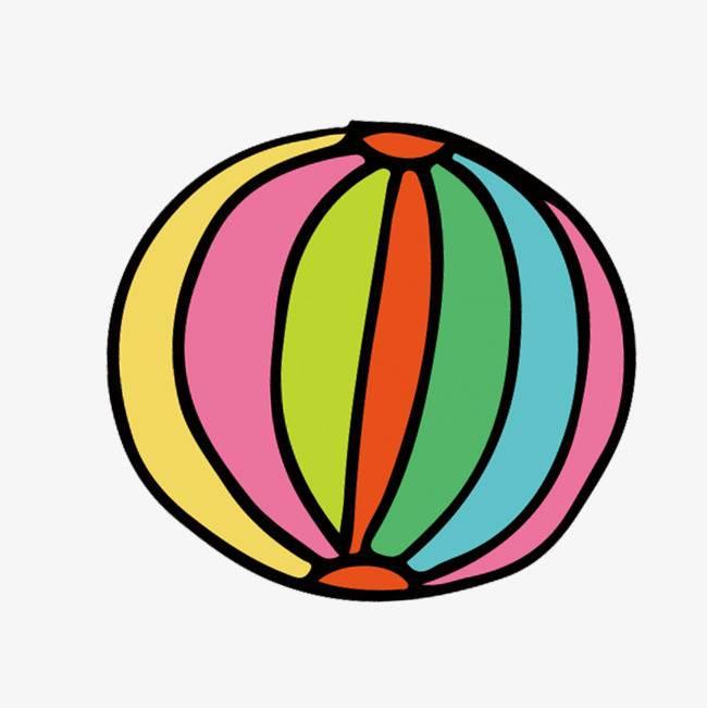 皮球简笔画 皮球简笔画简单又漂亮