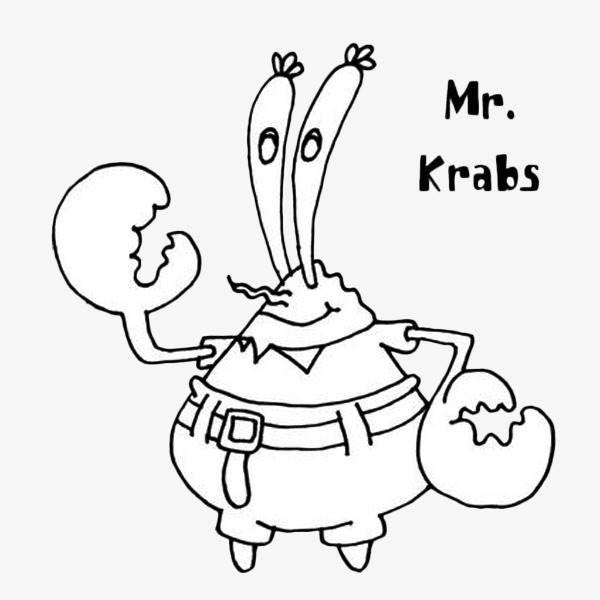 痞老板简笔画 痞老板简笔画带颜色