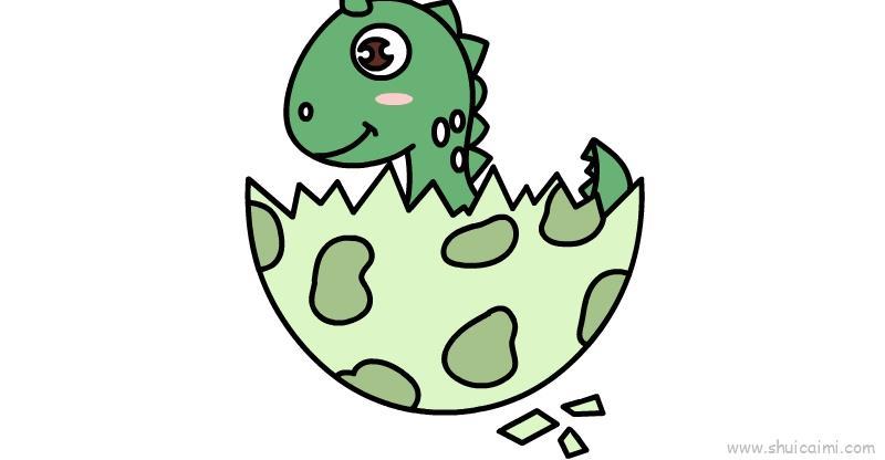 破壳而出儿童画怎么画 破壳而出简笔画图片