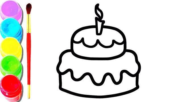 生日简笔画 生日简笔画手绘