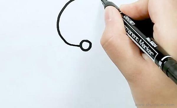 万圣节猫咪儿童画怎么画 万圣节猫咪简笔画顺序