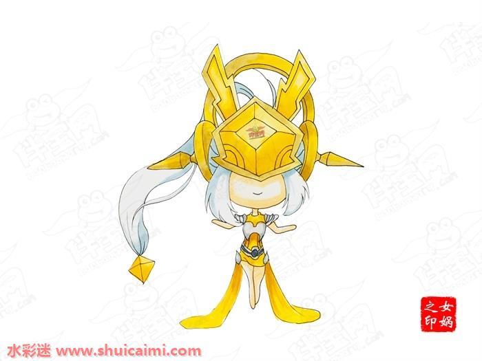 王者荣耀q版人物怎么画 王者荣耀q版人物简笔画步骤