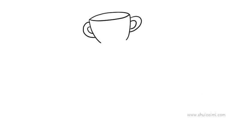 奖杯儿童画怎么画 奖杯简笔画图片大全