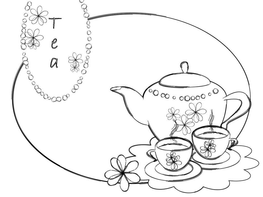 茶简笔画 茶杯简笔画