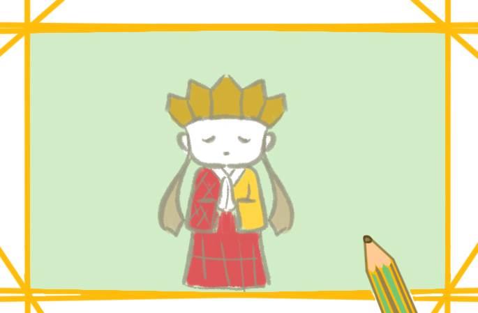 唐僧的简笔画 唐僧的简笔画怎么画既简单又漂亮