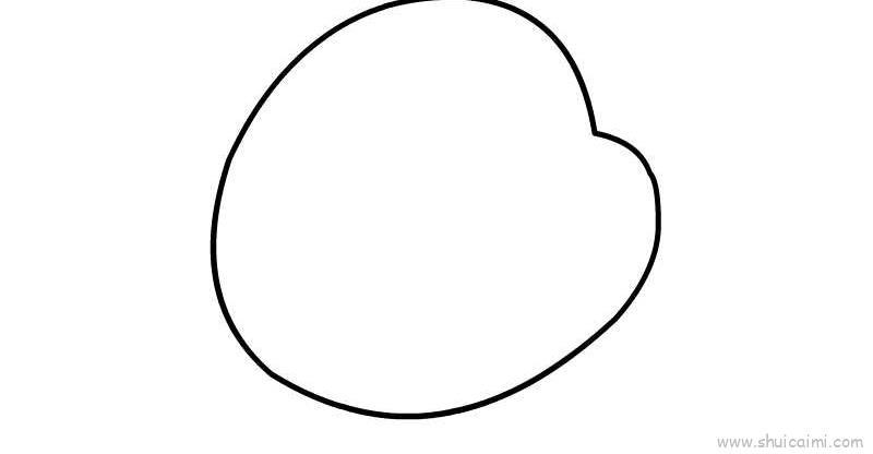 香瓜儿童画怎么画 香瓜简笔画图片大全