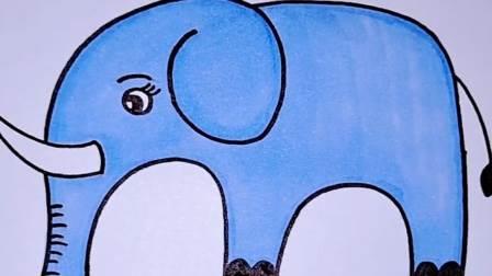 大象的简笔画 大象的简笔画怎么画又简单又可爱