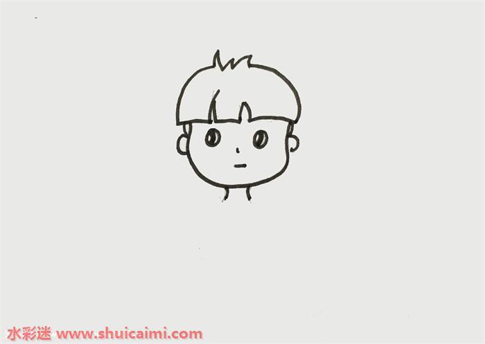 波妞和宗介怎么画 彩色波妞和宗介简笔画图片教程步骤