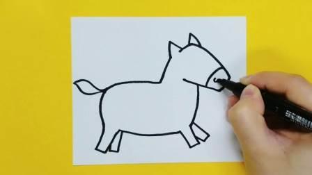 小马简笔画 小马简笔画简单可爱