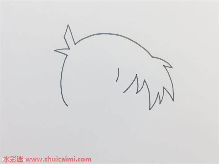 名侦探柯南怎么画 名侦探柯南简笔画简单好看