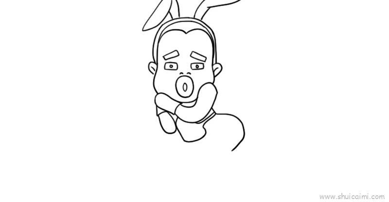 搞笑儿童画怎么画 搞笑简笔画步骤