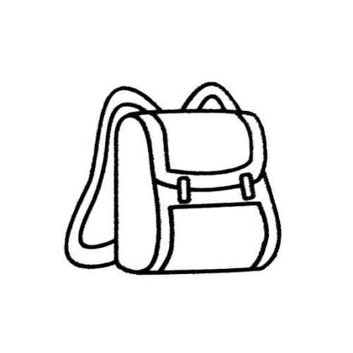 书包的简笔画 怎么画书包的简笔画