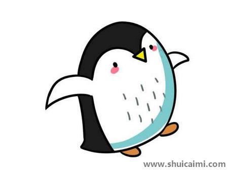 小企鹅可爱儿童简笔画图片大全