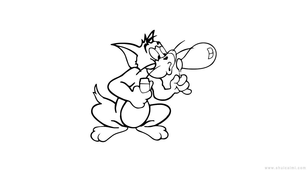 汤姆简笔画怎么画 汤姆简笔画画法