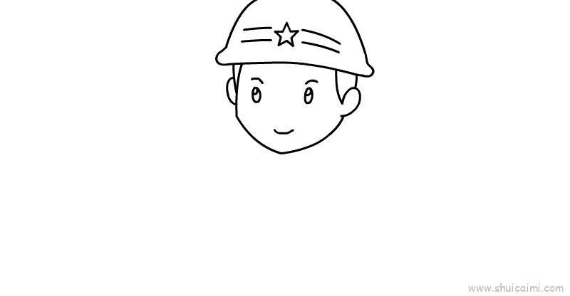 消防员儿童画怎么画 消防员简笔画好看