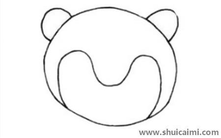 狐猴儿童简笔画