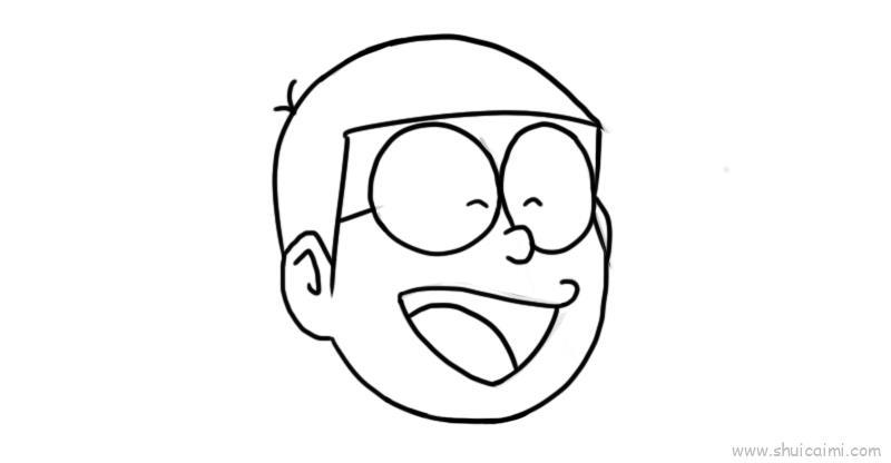 人脸儿童画怎么画 人脸简笔画简单